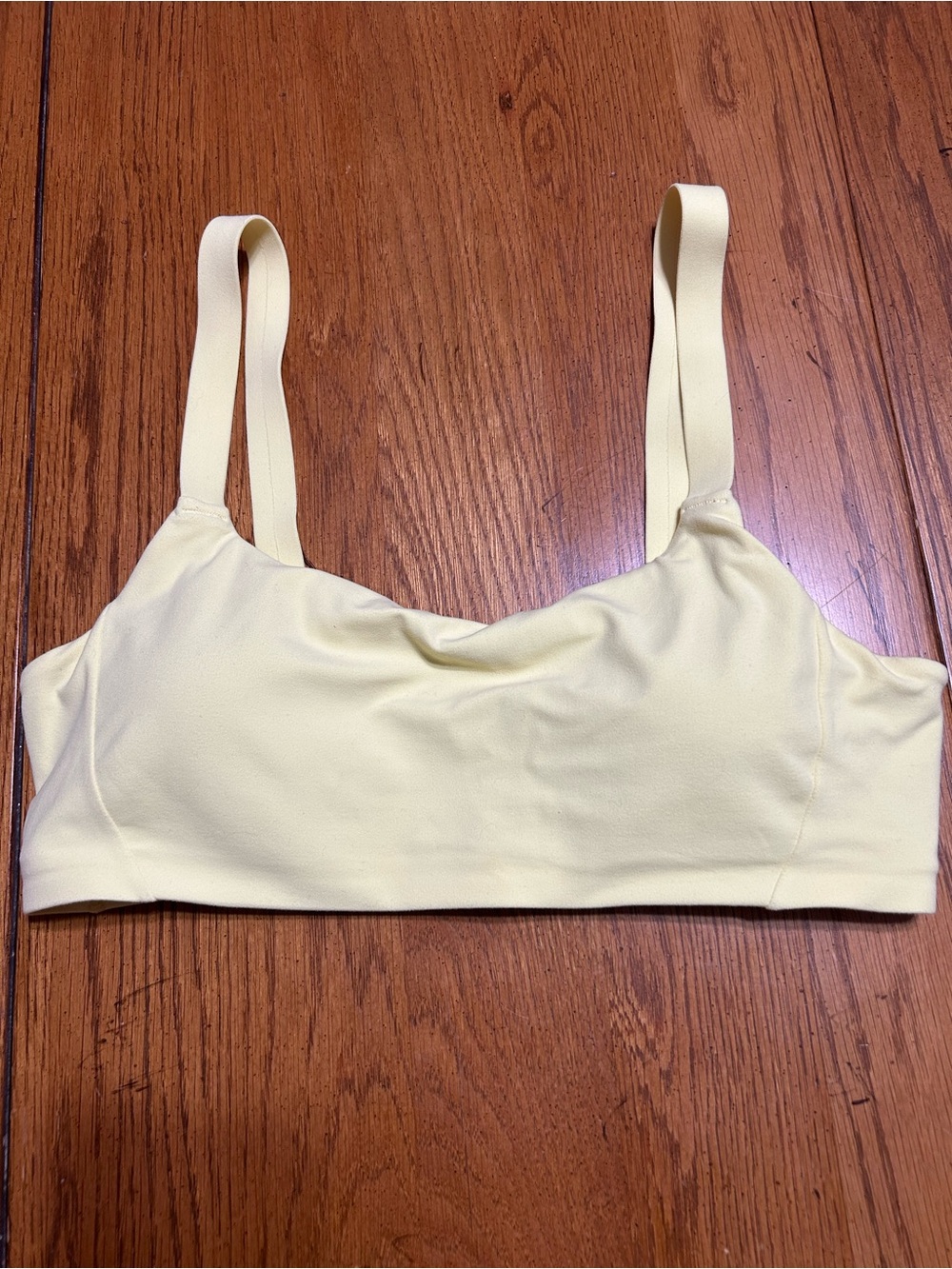 Athleta Reform Adjustable Bra Yellow Size Medium